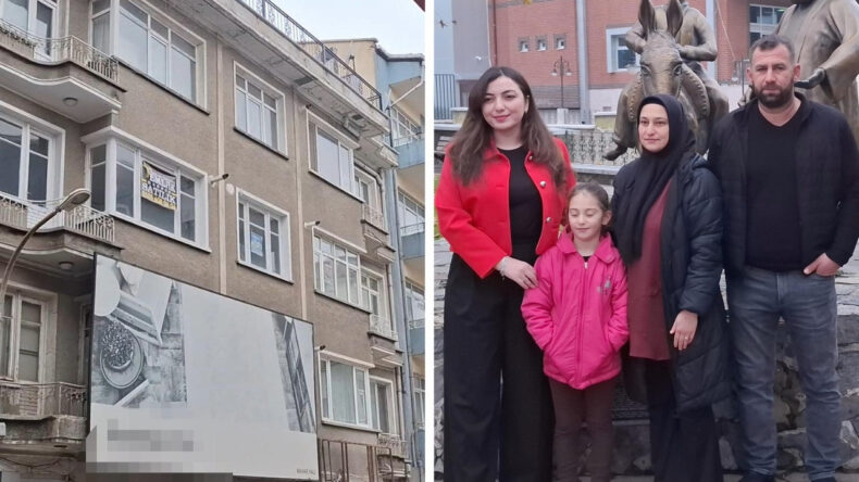 Baba-kız &ouml;l&uuml;mden d&ouml;nm&uuml;şt&uuml;: Belediye, d&uuml;şen beton par&ccedil;aları i&ccedil;in kat maliklerini uyarmış