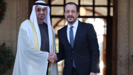 BAE'nin G&uuml;ney Kıbrıs&rsquo;a Resmi Ziyareti