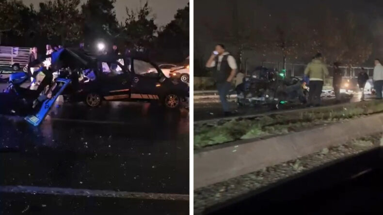 Başakşehir'de Zincirleme Trafik Kazası: Yaralılar Tespit Edildi