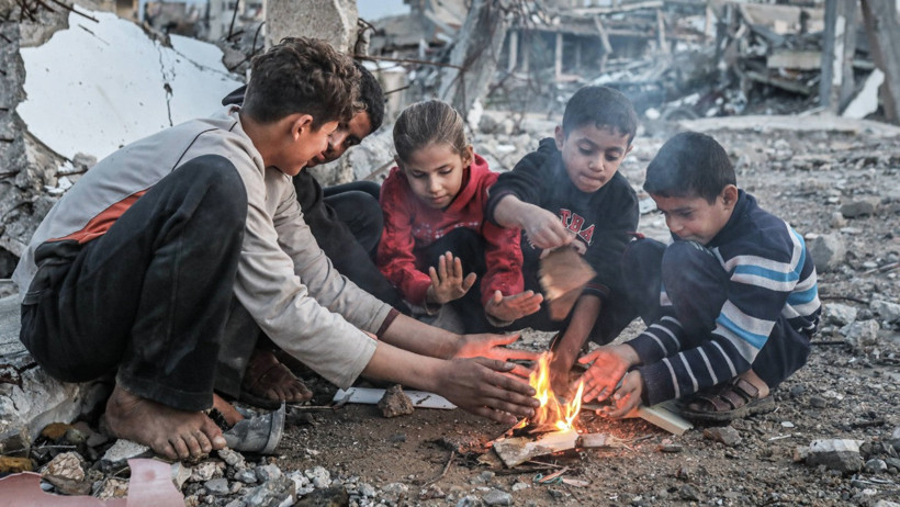 Yağmur Gazze'de yaşamı zorlaştırıyor