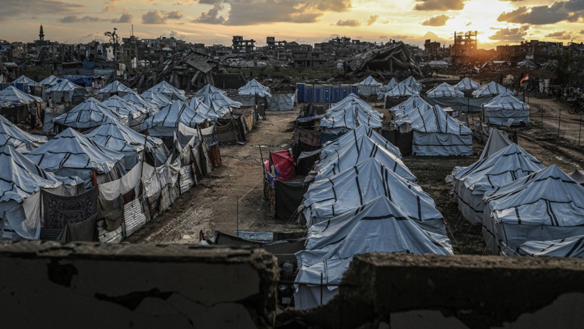 Gazze'de yağmur sonrası durum