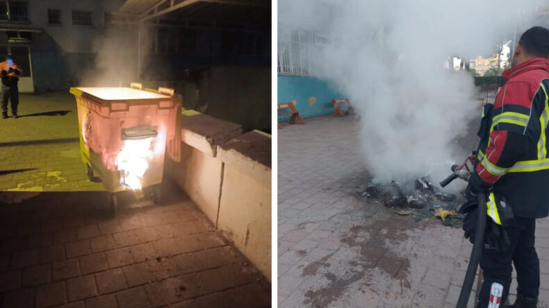 Belediye Başkanı İsyan Etti: Bu Kez de &Ccedil;&ouml;p Konteynerini Ateşe Verdiler