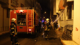 Beş Katlı Binada Yangın Paniği: İki Yaralı