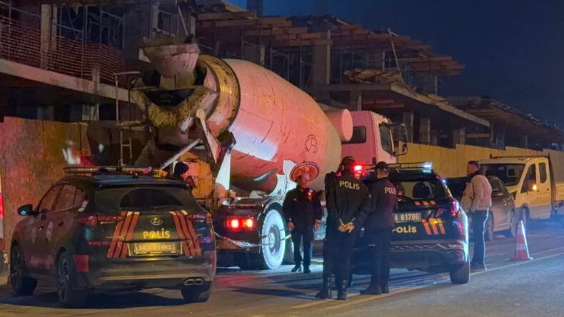 Beton Mikseri Temizlerken Hayatını Kaybeden S&uuml;r&uuml;c&uuml;