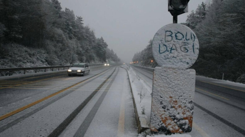 Bolu Dağı'nda Aşırı Tonajlı Ara&ccedil;ların Ge&ccedil;işine İzin Verilmiyor