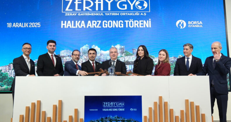Borsada Gong Zeray GYO İ&ccedil;in &Ccedil;aldı