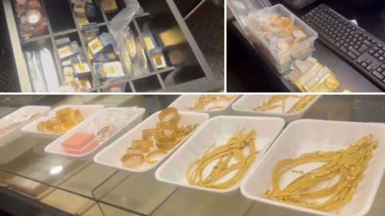Büyükçekmece Adliyesi'nde Çalınan Altınların Fotoğrafları Ortaya Çıktı