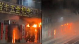 &Ccedil;in'de yangın trajedisi: Bina alevler i&ccedil;inde, can kaybı 12