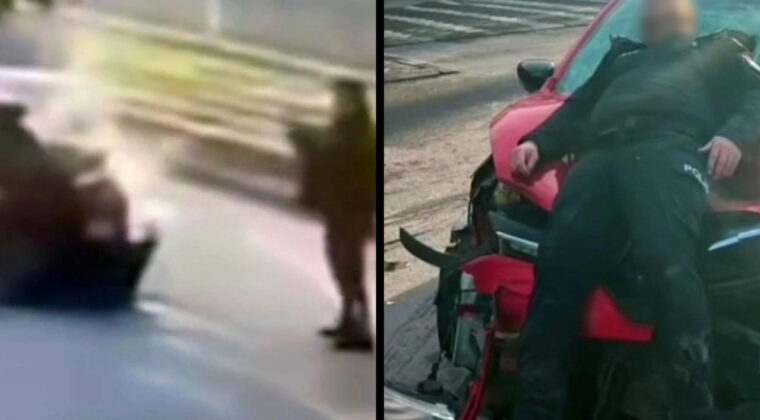 &Ccedil;arptı, Polisin Fotoğrafını &Ccedil;ekti, Ka&ccedil;tı