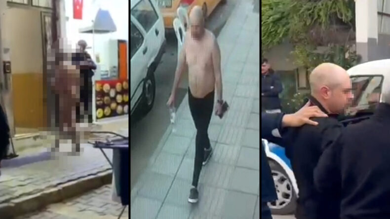 &Ccedil;ıplak Dolaşan Rus Vatandaşı G&ouml;zaltına Alındı