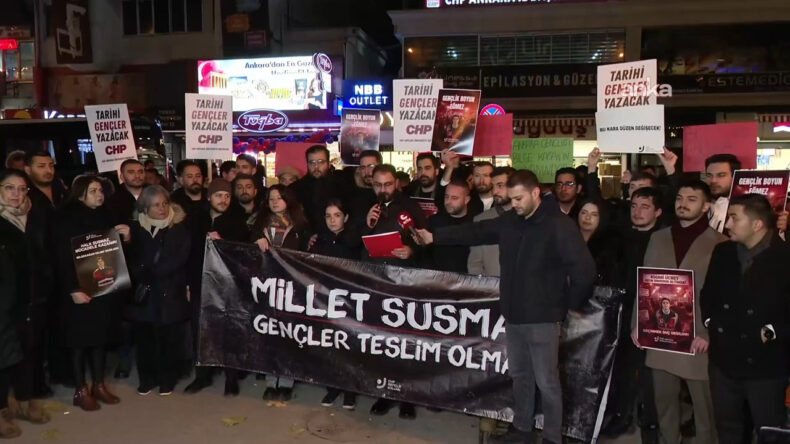 CHP Gen&ccedil;lik Kolları'ndan 81 ilde ortak a&ccedil;ıklama: Dayattığınız geleceksizliğe boyun eğmeyeceğiz