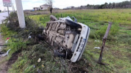 Cip ile otomobil &ccedil;arpıştı: 1 &ouml;l&uuml;