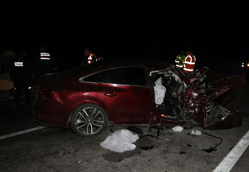 Kaza sonrası görüntü