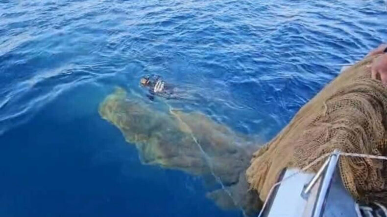 Denizden &ccedil;ıkarıldı: Tam 1500 metrekare