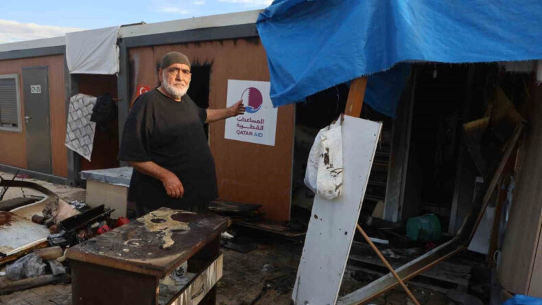 Depremzede Yaşlı &Ccedil;ift Bir Kez Daha Kabusu Yaşadı: Hi&ccedil;bir Şeyimiz Kalmadı