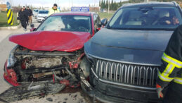 Direksiyon Sınavında Kaza: 4 Yaralı