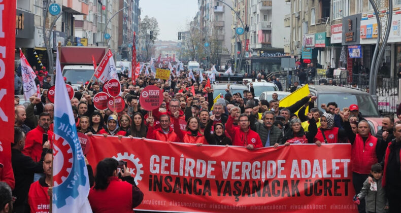 DİSK, Ankara'ya Y&uuml;r&uuml;y&uuml;şe &Ccedil;ıkıyor