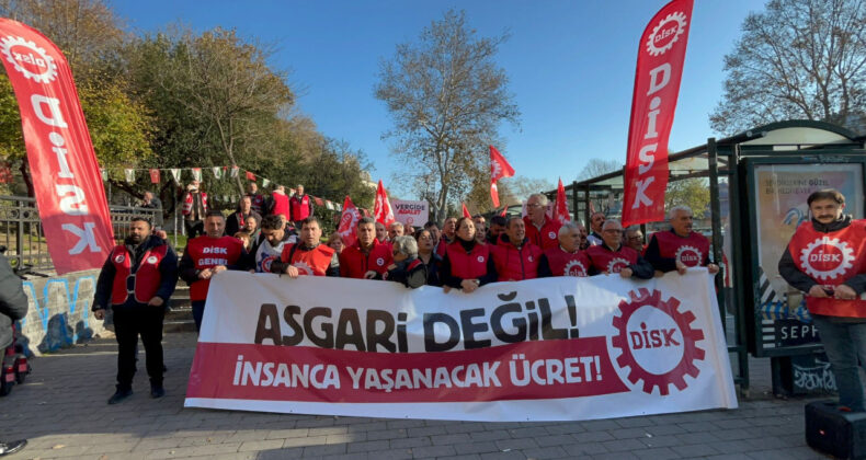 DİSK'ten Asgari Ücret Eylemi: Ankara'ya Yürüyecekler