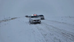 Diyarbakır'da Yoğun Kar Yağışı Ulaşımı Aksattı