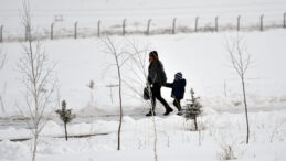 Doğu Anadolu Karla Kaplandı