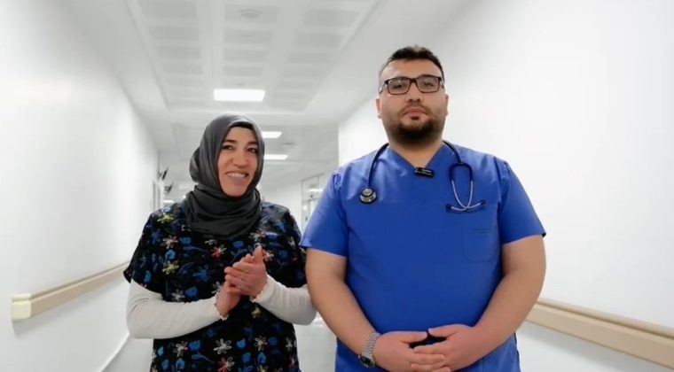Doktor Olan Anne-Oğul Aynı Hastanede G&ouml;rev Alıyor