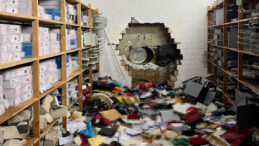 Duvar Delip Bankayı Soydular: Yeni G&ouml;r&uuml;nt&uuml;ler Yayınlandı