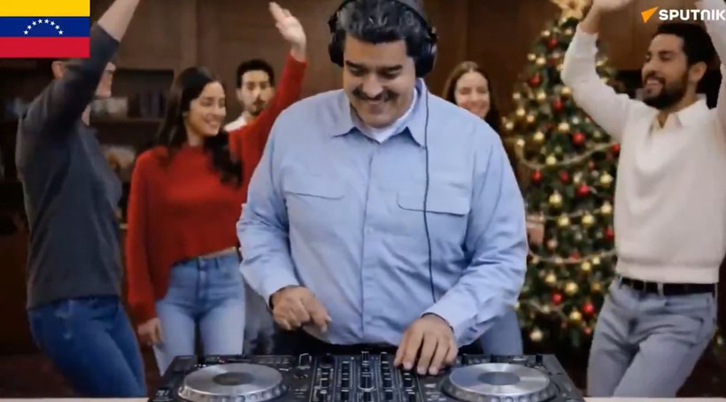 Maduro'ya DJ seti