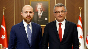 Erh&uuml;rman, Bilal Erdoğan&rsquo;ı kabul etti