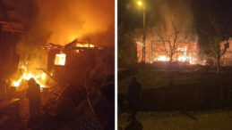 Evde Yangın, Okul Lojmanına Sı&ccedil;radı