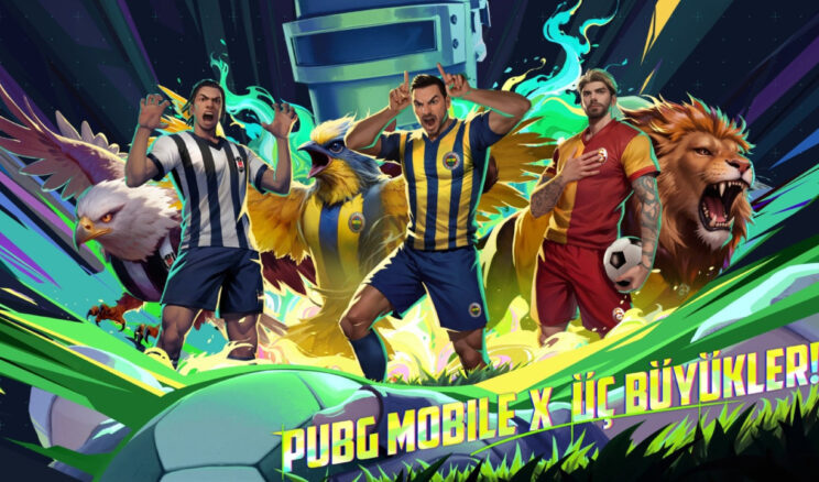 Futbolun Efsaneleri PUBG MOBILE'da