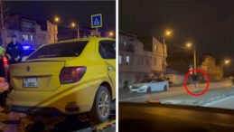 Gasbettiği Taksiyle &Uuml;&ccedil; Araca &Ccedil;arptı, Ref&uuml;je &Ccedil;ıkınca Yaya Ka&ccedil;tı