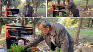 Gen&ccedil; kızın mezarı hırsızların hedefi oldu