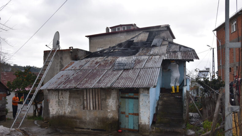 Giresun'da Ev Yangınında 88 Yaşındaki Kişi Hayatını Kaybetti