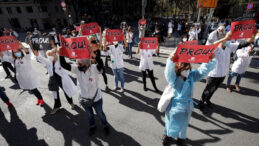 Grip Salgınının G&ouml;lgesinde: Doktorlar Grevde