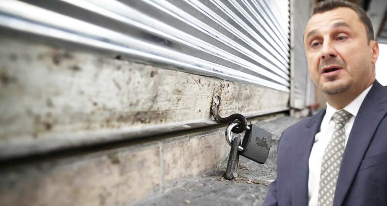 G&uuml;nl&uuml;k 312 Esnaf Kepenk Kapatıyor