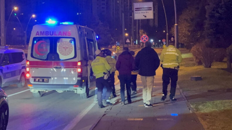 Hareketli Gece: Polise &Ccedil;arpan Şahıs Kayalıklaşarak Ka&ccedil;tı
