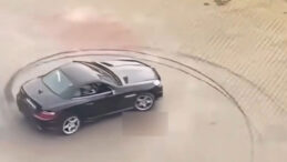 Hastane Otoparkında Skandal! Vale M&uuml;şterinin Aracıyla Drift Attı