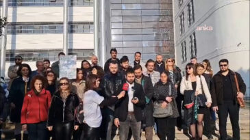 Hatay Adliyesi &Ouml;n&uuml;nde 11. Yargı Paketi Protestosu: Deprem Su&ccedil;lularına Af Olmaz