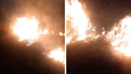 Hatay'da &Ccedil;alılık Alanda Yangın Kontrol Altına Alındı