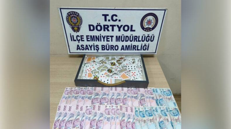Hatay'da Kumar Baskını: 10 Kişiye Cezai İşlem Uygulandı