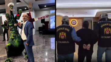 Heykel G&ouml;zaltısı: Hem Yapanı Hem de Sergileyeni G&ouml;zaltına Alındı
