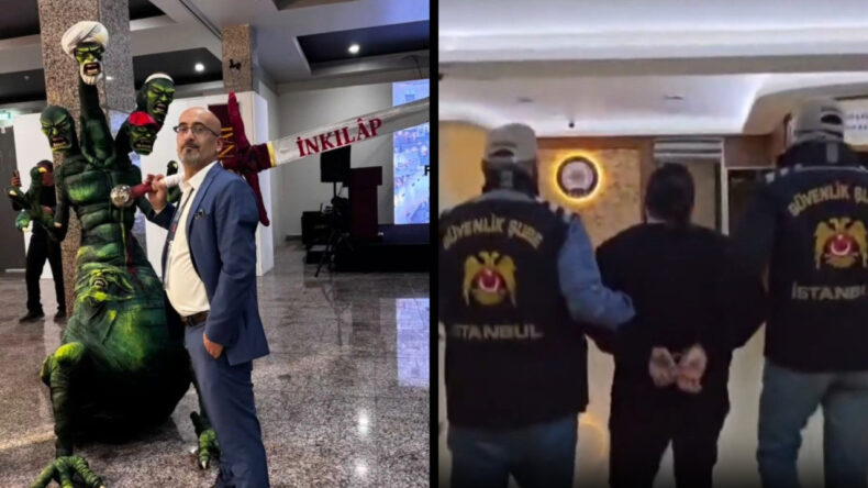 Heykel Gözaltısı: Yapanı da Paylaşanı da Aldılar