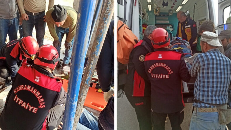 İnşaatta D&uuml;şen İş&ccedil;i Yaralandı