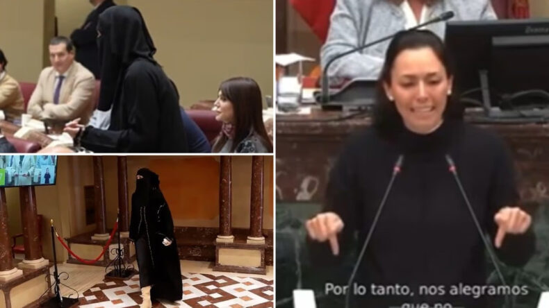 İspanyol Siyasetçiden Peçe Protestosu, Tepkileri Beraberinde Getirdi