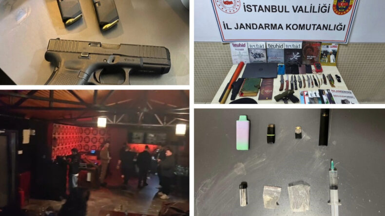 İstanbul'da Otel ve Barlara Yapılan Baskın