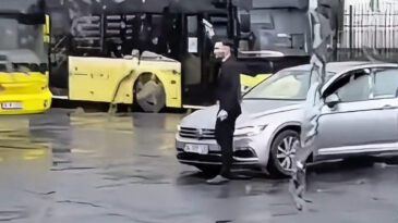 İstanbul'un Merkezinde Havaya Ateş A&ccedil;ma Olayı