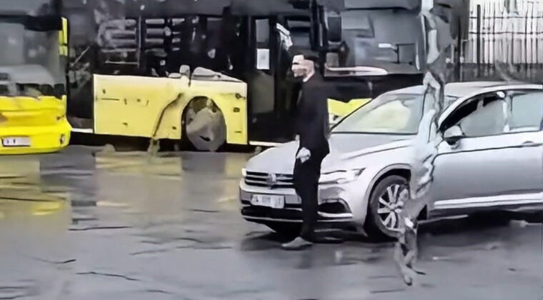 İstanbul'un Merkezinde Havaya Ateş A&ccedil;ma Olayı