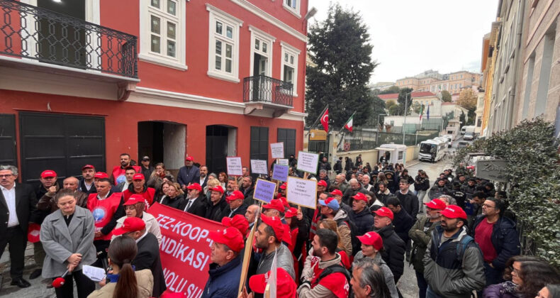 İtalyan Lisesi'nde Türk Öğretmenlerden Grev İlanı