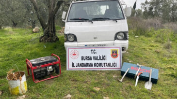 Ka&ccedil;ak Kazı Su&ccedil;&uuml;st&uuml; Yakalandı
