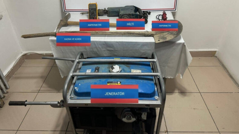 Kaçak Kazıya Suçüstü